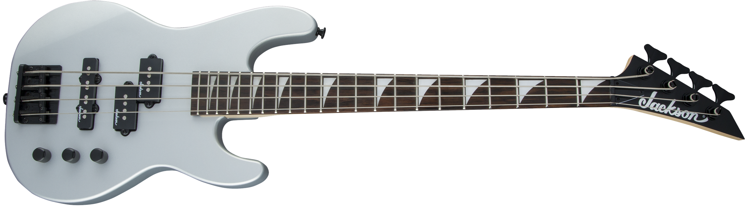 Jackson Js Series Concert Bass Minion Js1x - Satin Silver - Basse Électrique Enfants - Variation 3