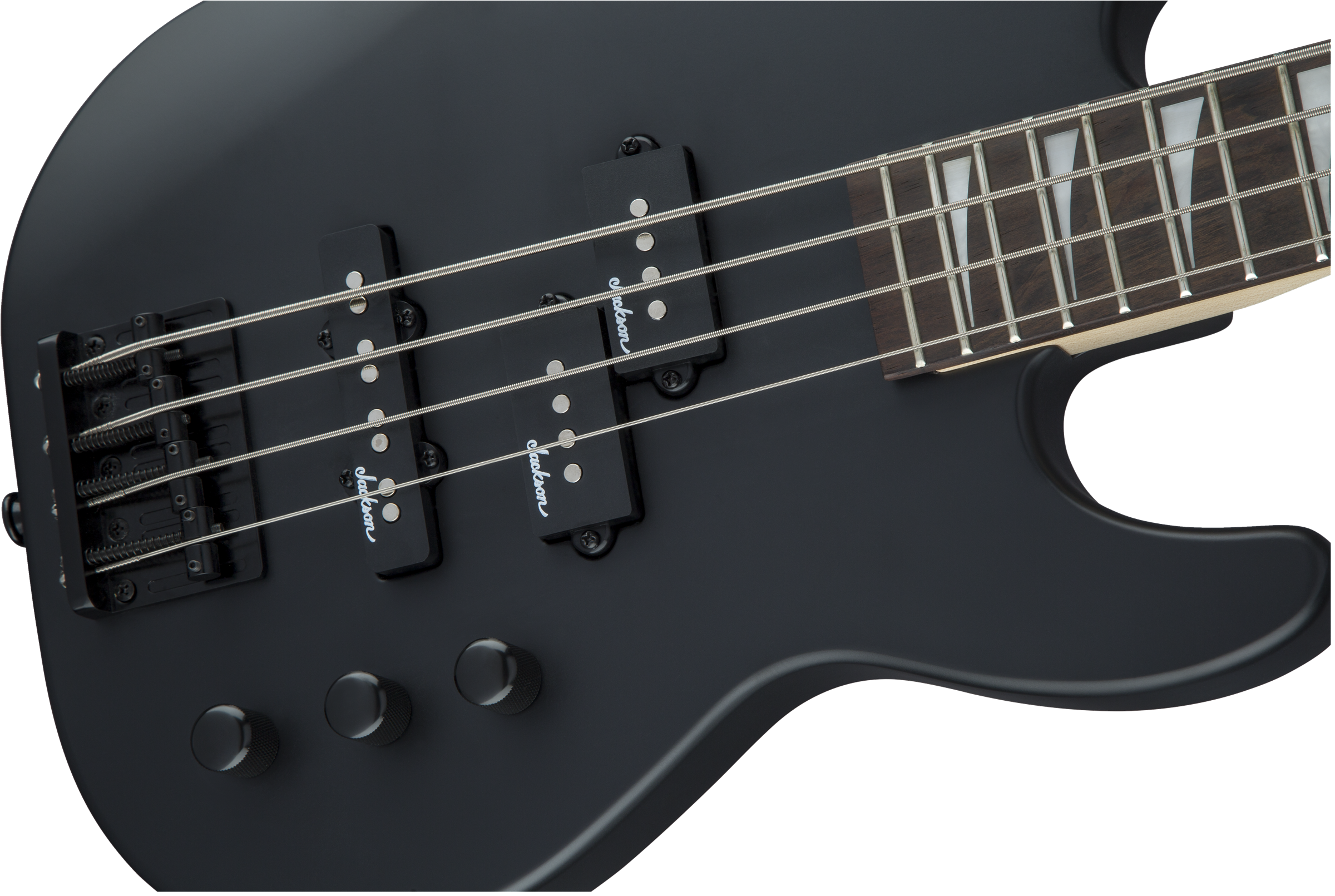 Jackson Concert Bass Minion Js1x Ama - Satin Black - Basse Électrique Enfants - Variation 5