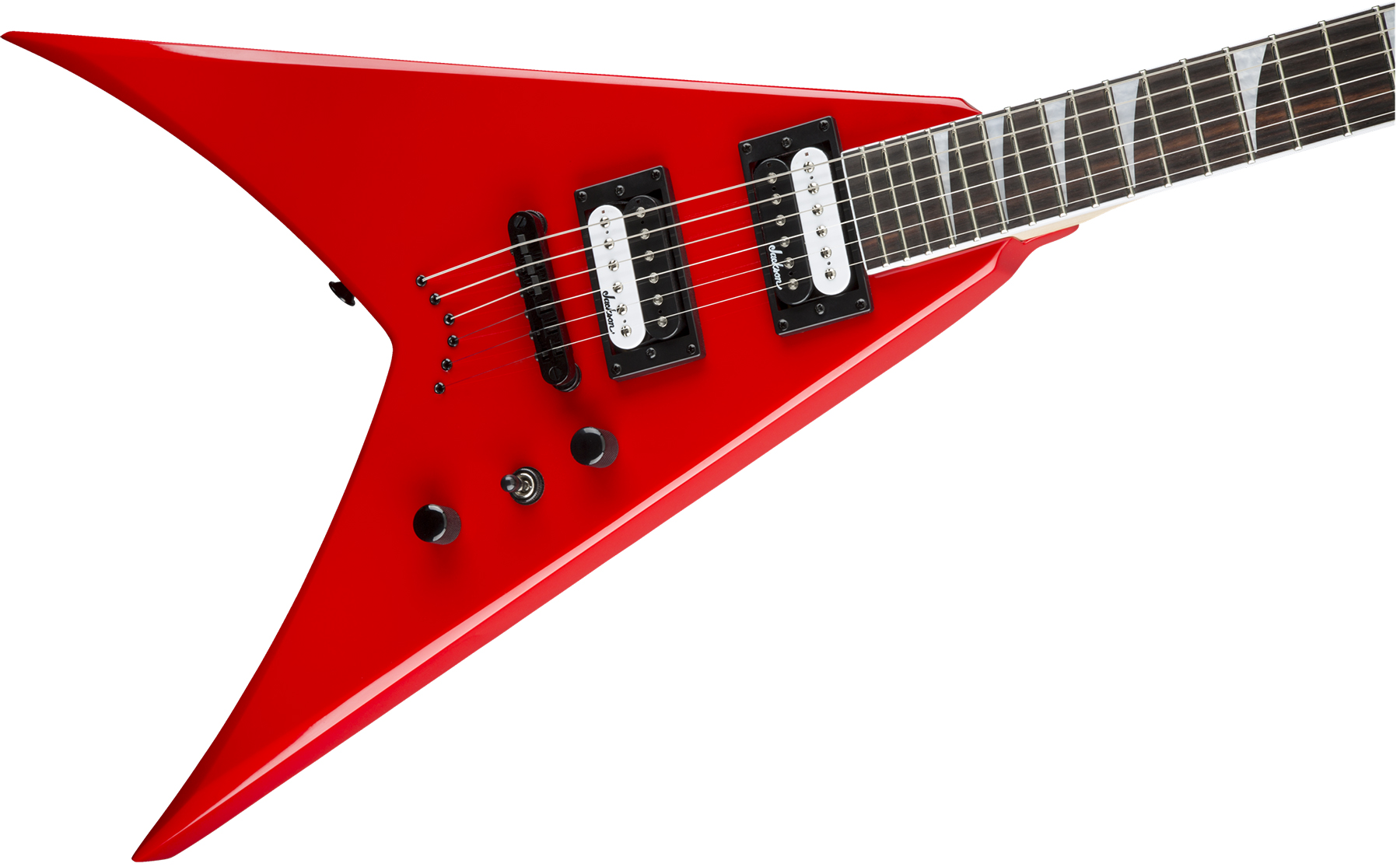 Jackson King V Js32t 2h Ht Ama - Ferrari Red - Guitare Électrique MÉtal - Variation 2