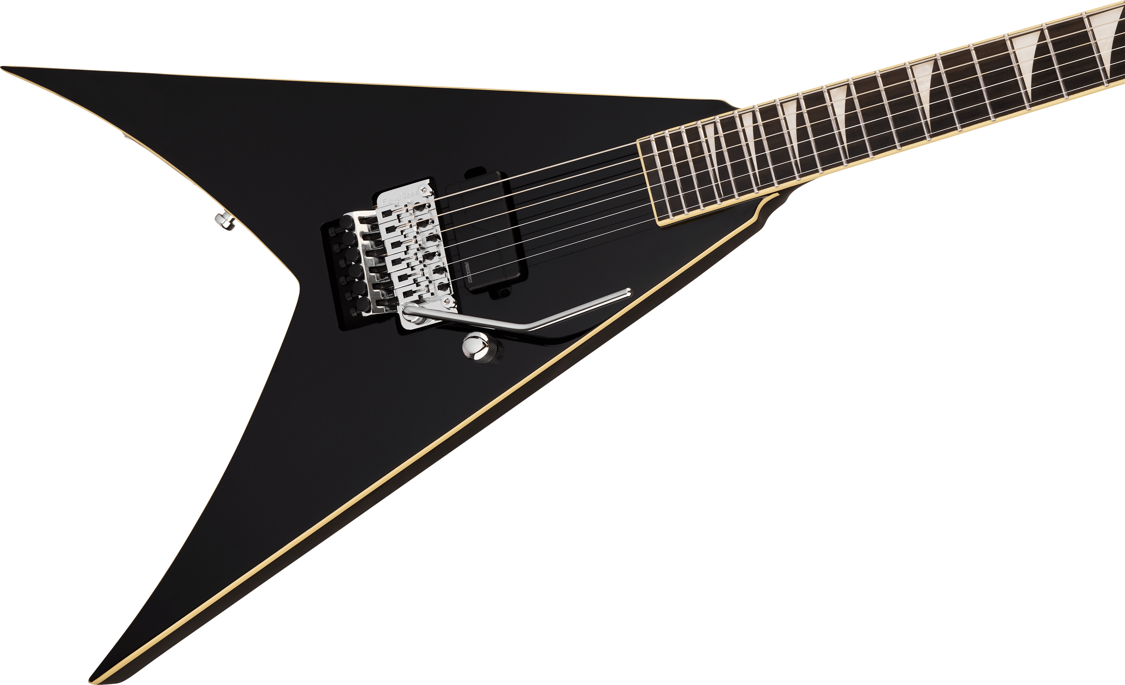 Jackson King V Kv1a Pro Plus Pure Metal Ltd 1h Fishman Fluence Modern Fr Eb - Gloss Black - Guitare Électrique MÉtal - Variation 2