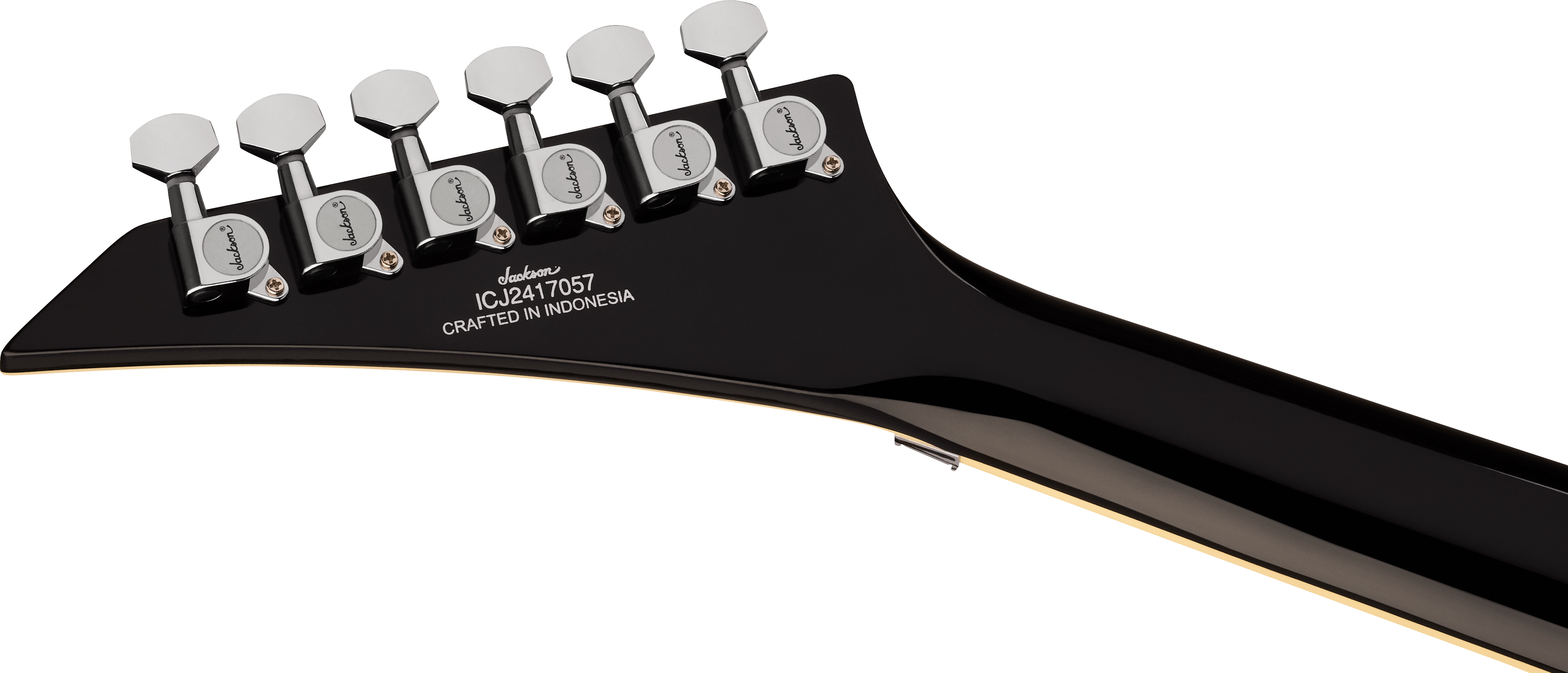 Jackson King V Kv1a Pro Plus Pure Metal Ltd 1h Fishman Fluence Modern Fr Eb - Gloss Black - Guitare Électrique MÉtal - Variation 3