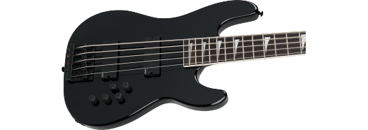 Jackson Legend Series Concert 5 David Ellefson Signature - Gloss Black - Basse Électrique Solid Body - Variation 3