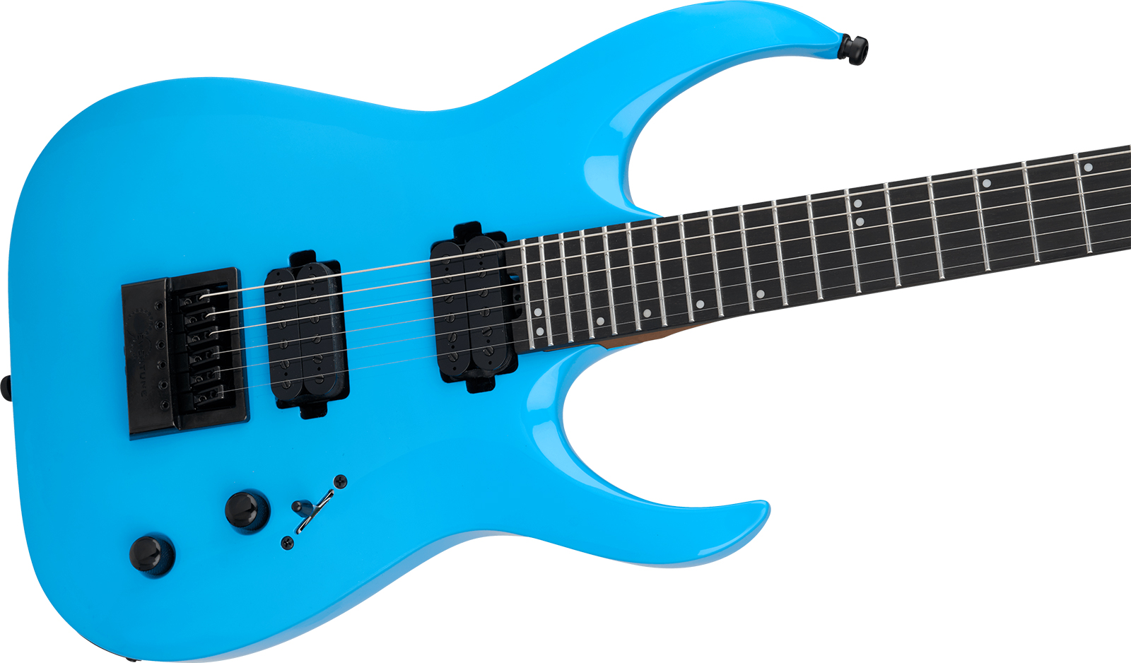 Jackson Misha Mansoor Juggernaut Et6 Pro Plus Signature 2h Ht Eb - Riviera Blue - Guitare Électrique Forme Str - Variation 2