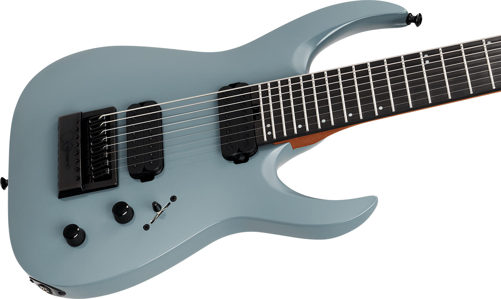 Jackson Misha Mansoor Juggernaut Et8 Pro Plus Signature 8c Baryton 2h Ht Eb - Nardo Gray - Guitare Électrique Baryton - Variation 2