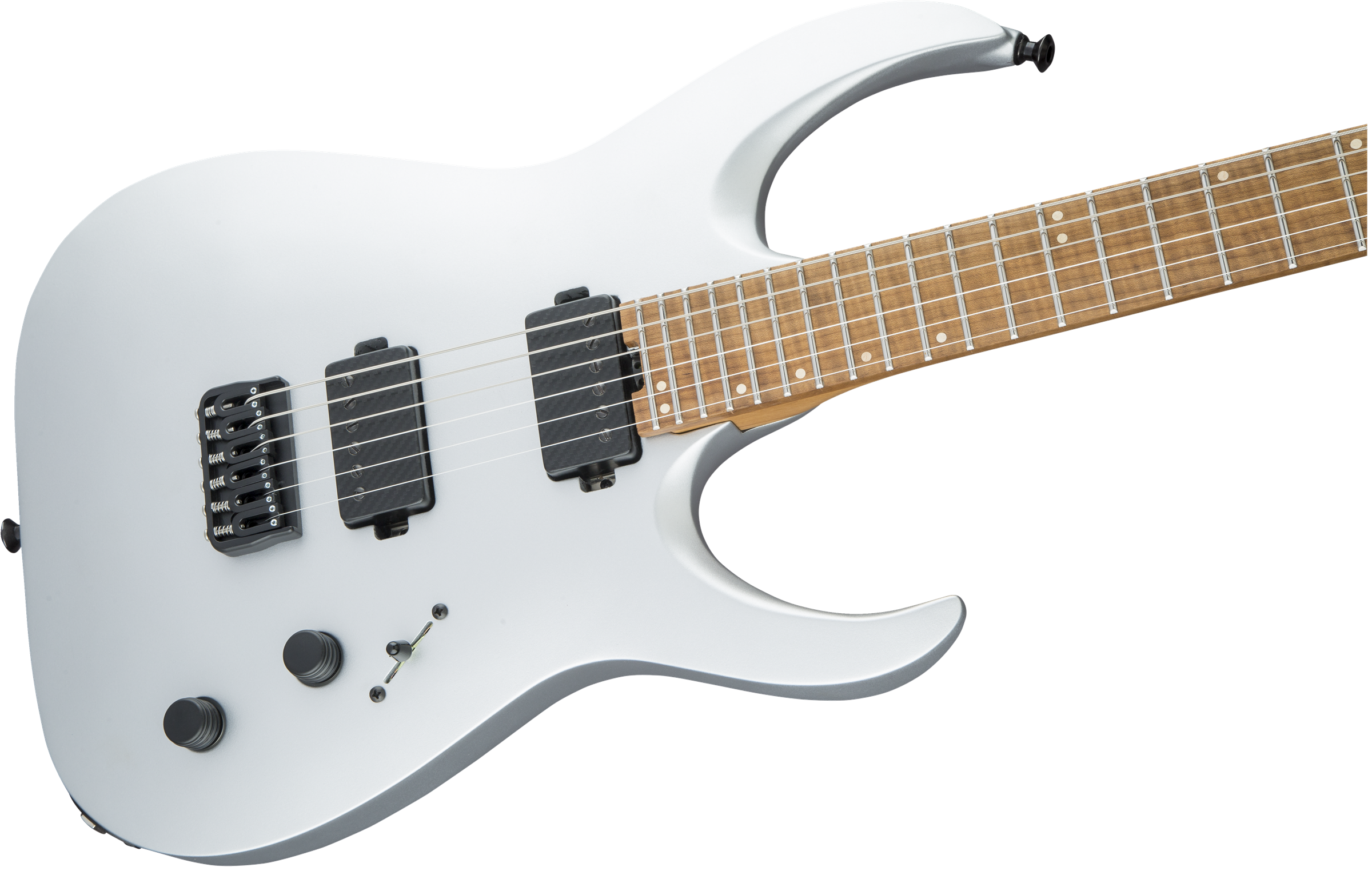 Jackson Misha Mansoor Juggernaut Ht6 Usa Hh Bareknuckle Ht Eb - Satin Silver - Guitare Électrique Forme Str - Variation 1