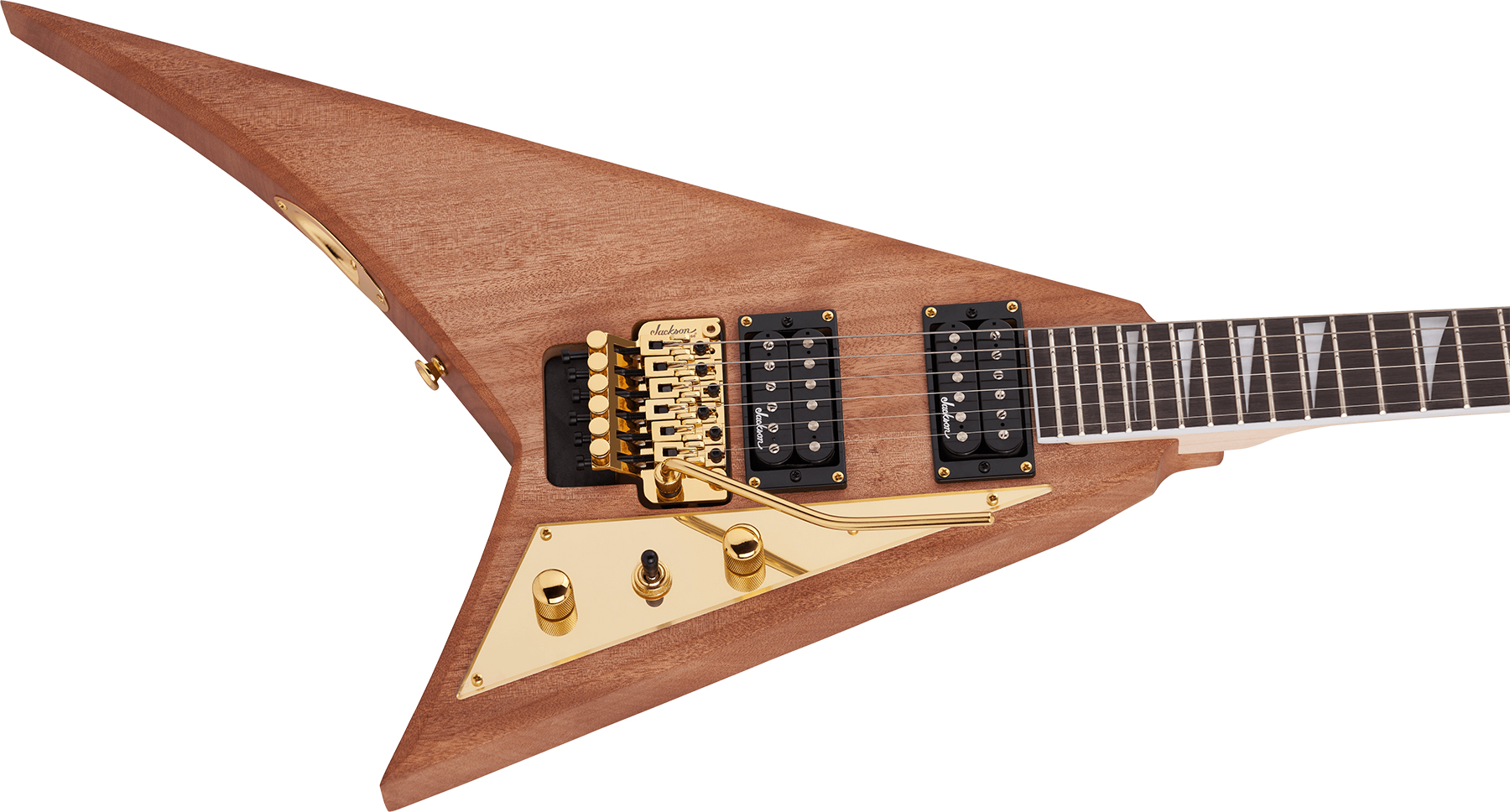 Jackson Randy Rhoads Js32 Mah 2h Fr Ama - Natural - Guitare Électrique MÉtal - Variation 2