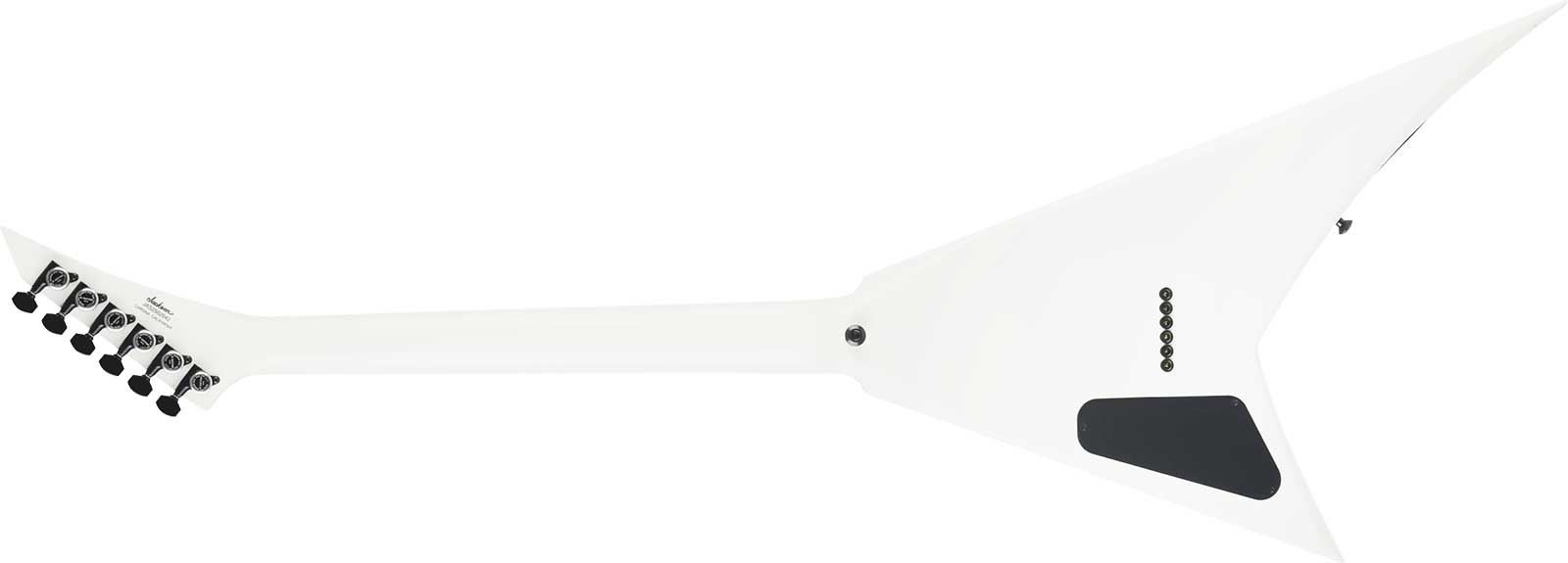 Jackson Rhoads Rr24 Rr24 Ht American 2h Seymour Duncan Ht Eb - Snow White - Guitare Électrique MÉtal - Variation 1