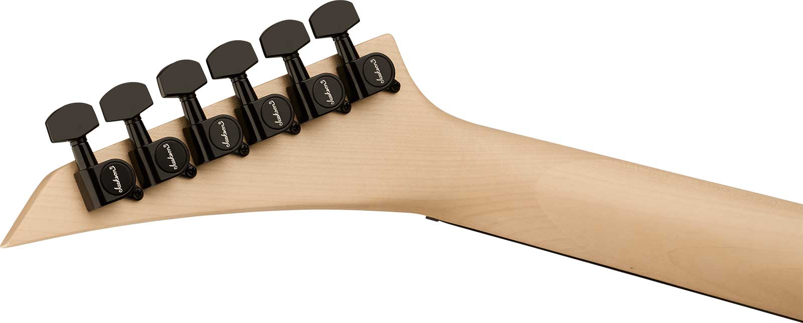 Jackson Rr Minion Js1xm Rhoads Shsc 2h Ht Ama - Snow White W/ Black Pin Stripes - Guitare Électrique Enfant - Variation 3