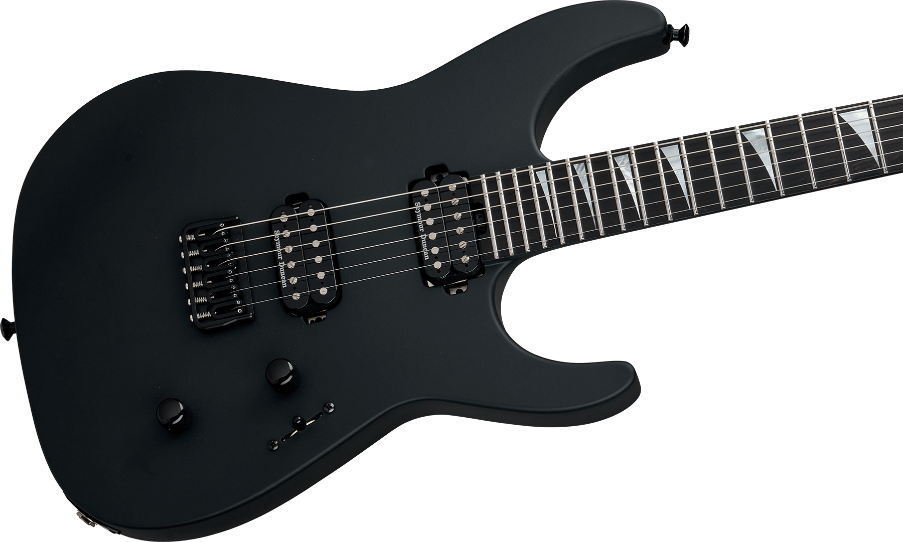 Jackson Sl2 Dx Ht American Soloist Usa 2h Seymour Duncan Eb - Satin Black - Guitare Électrique MÉtal - Variation 2