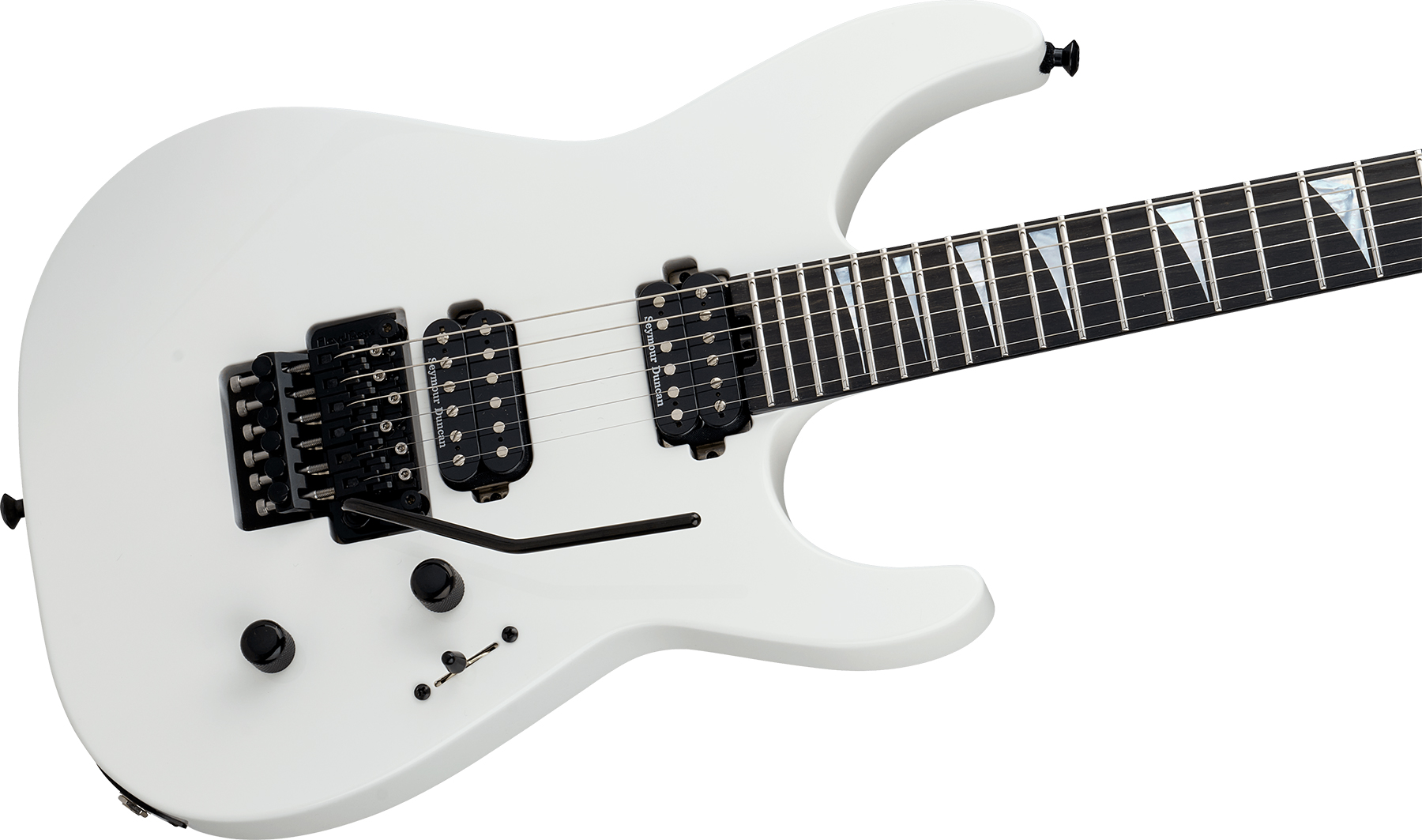 Jackson Sl2dx American Soloist Usa 2h Seymour Duncan Fr Eb - Snow White - Guitare Électrique MÉtal - Variation 2