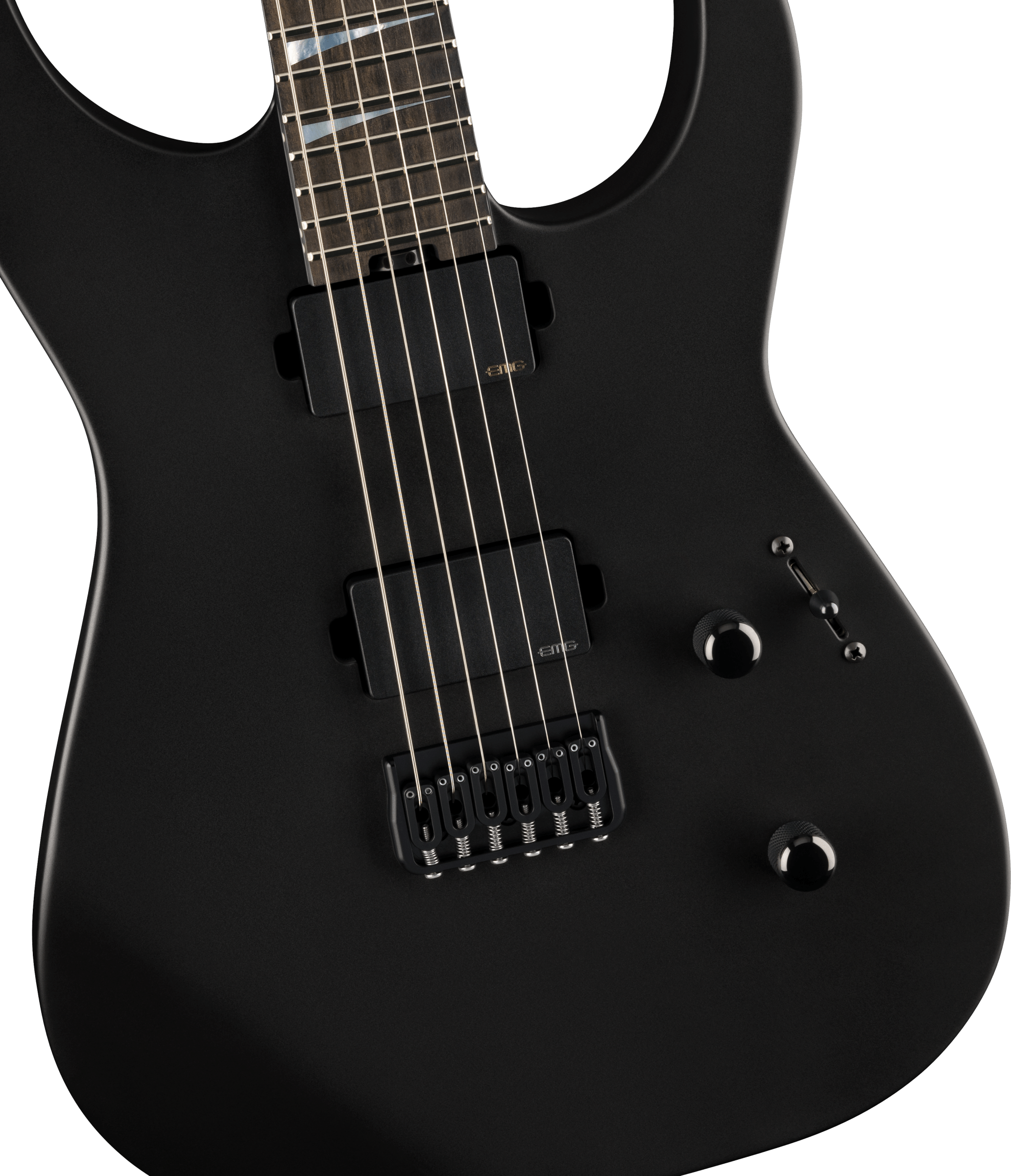 Jackson Sl2mg Ht American Soloist Ht Hh Eb - Satin Black - Guitare Électrique MÉtal - Variation 2