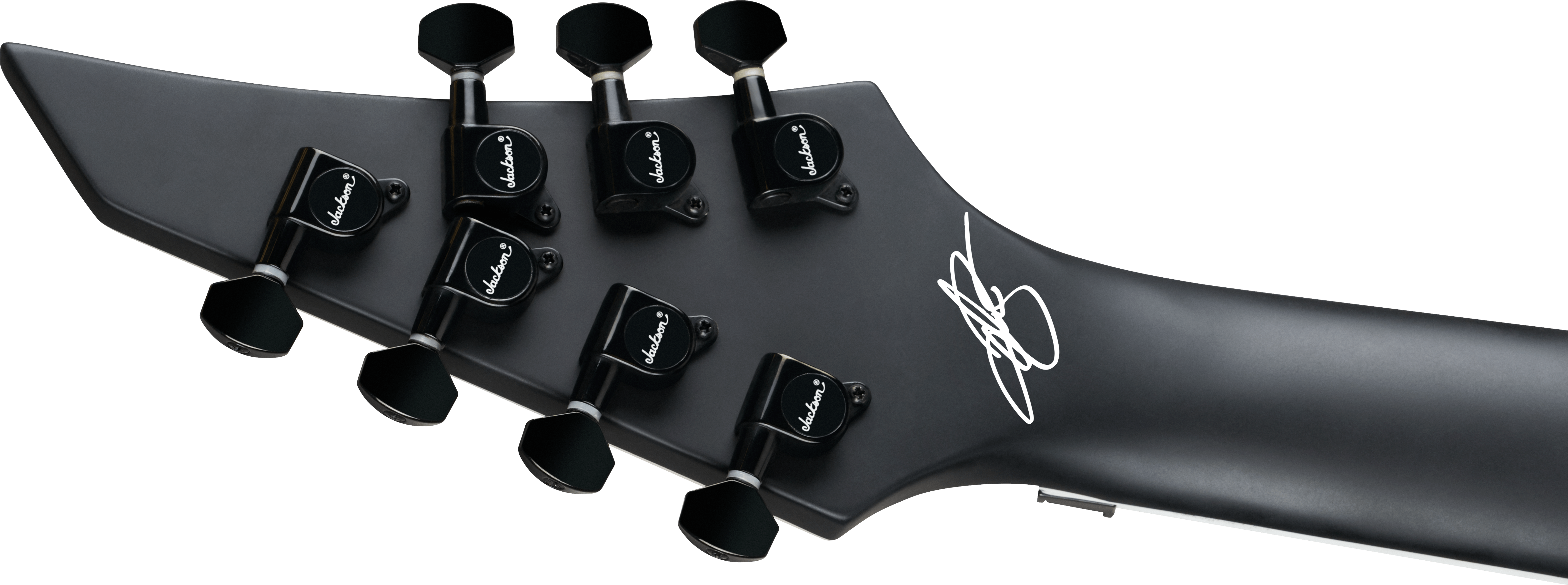 Jackson Sl7 Soloist Pro Series Chris Rorland Signature Fr Hh Eb - Satin Black - Guitare Électrique Signature - Variation 1