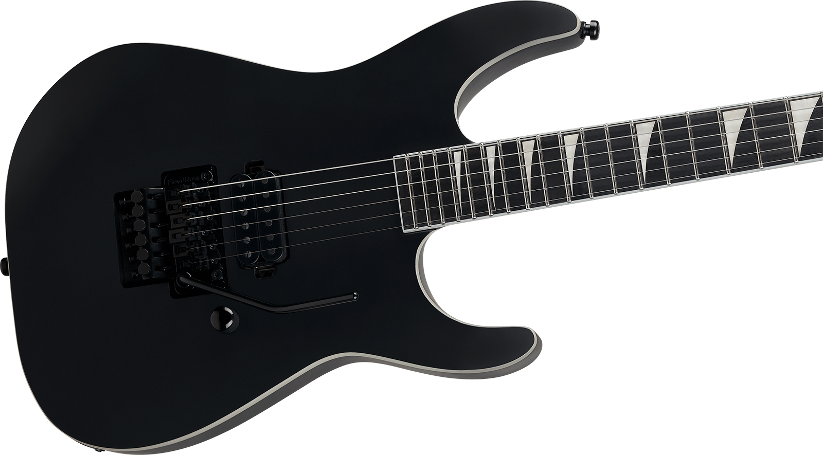 Jackson Soloist Sl1a Pure Metal Pro Plus 1h Fr Eb - 18/02 - Satin Black - Guitare Électrique MÉtal - Variation 2