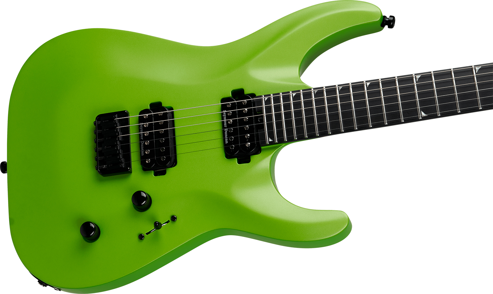 Jackson Soloist Sla2 Ht Pro Plus 2h Seymour Duncan Eb - Toxic Apple - Guitare Électrique MÉtal - Variation 2