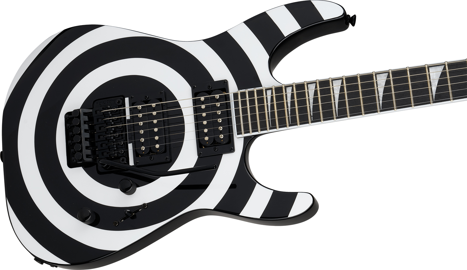 Jackson Soloist Slx Dx Graphic Srs X-series 2h Fr Ama - Bullseye - Guitare Électrique Forme Str - Variation 2