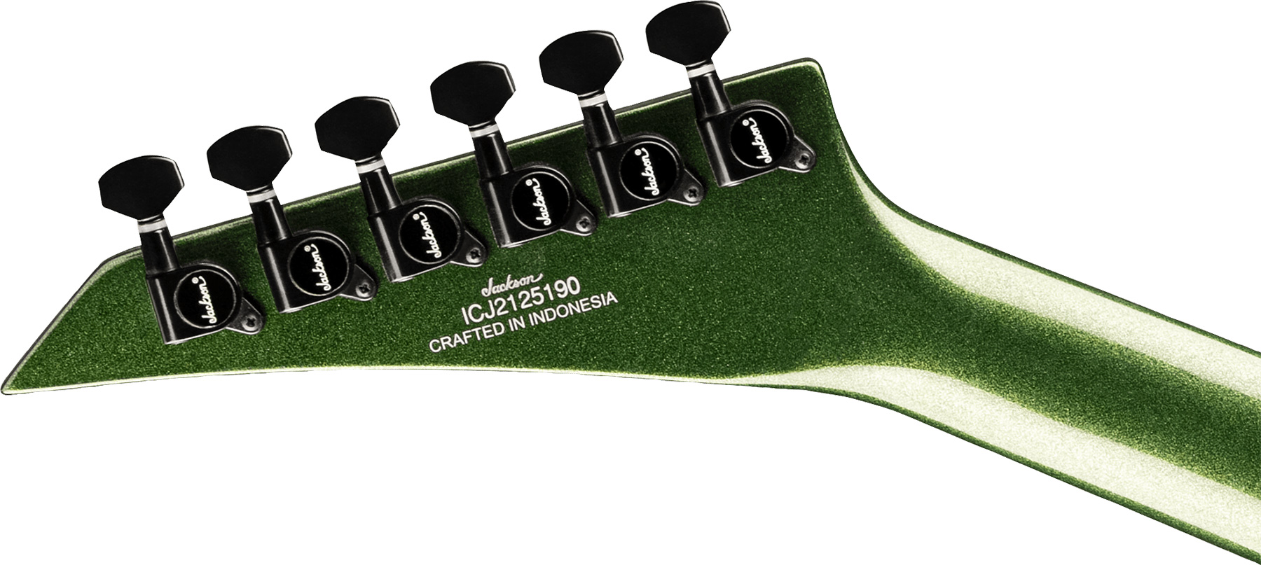 Jackson Soloist Slx Dx 2h Fr Lau - Manalishi Green - Guitare Électrique Double Cut - Variation 3