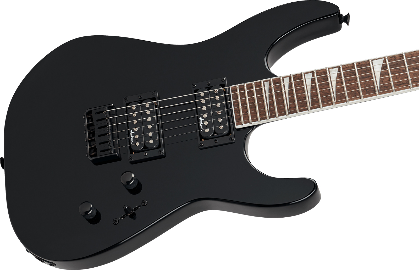 Jackson Soloist Slx Dx Ht X-series 2h Ht Lau - Gloss Black - Guitare Électrique MÉtal - Variation 2