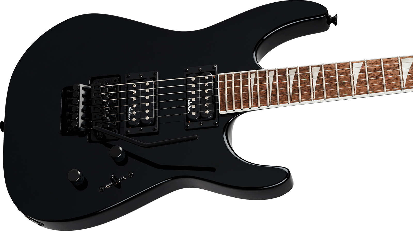 Jackson Soloist Slx Dx X-series 2h Fr Lau - Gloss Black - Guitare Électrique MÉtal - Variation 2