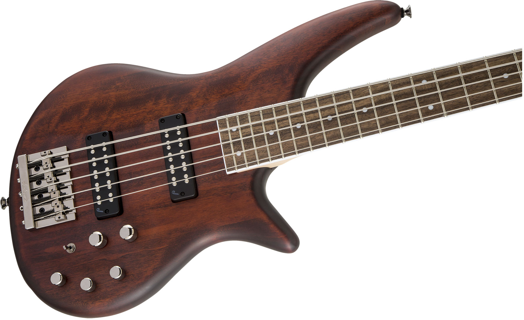 Jackson Spectra Bass Js3v 5c Active Lau - Walnut Stain - Basse Électrique Solid Body - Variation 2