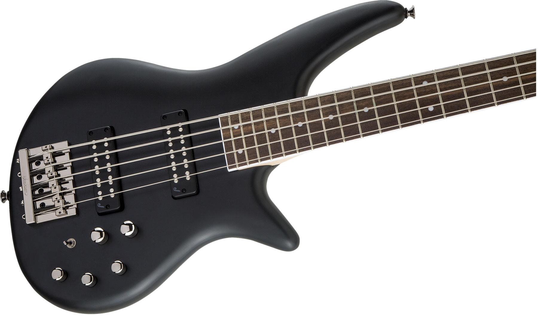 Jackson Spectra Bass Js3v 5c Active Lau - Satin Black - Basse Électrique Solid Body - Variation 2