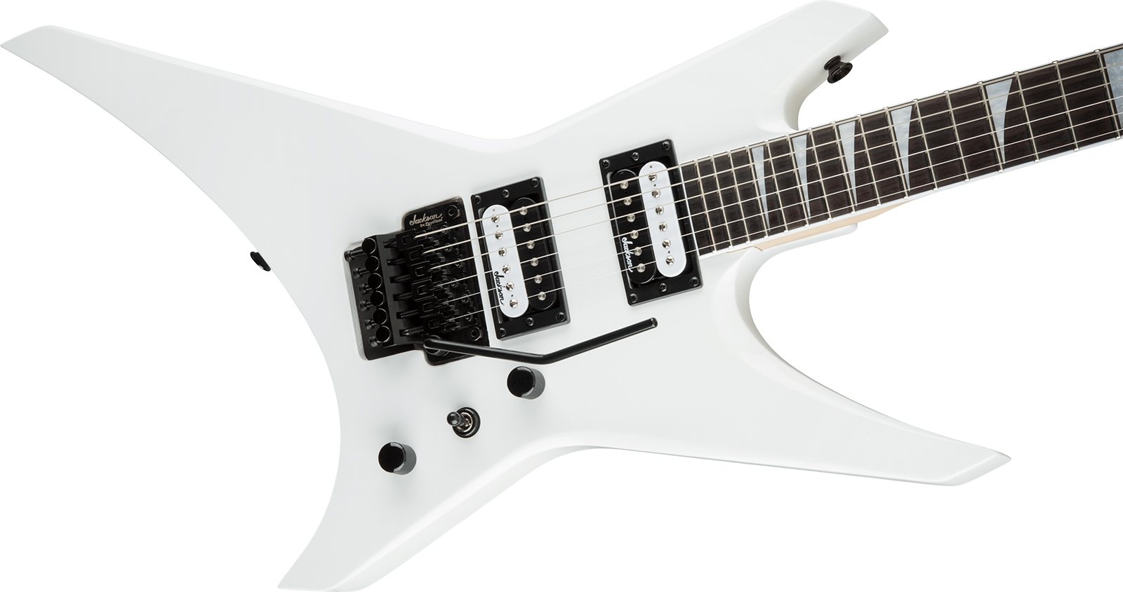Jackson Warrior Js32 2h Fr Ama - Snow White - Guitare Électrique MÉtal - Variation 1