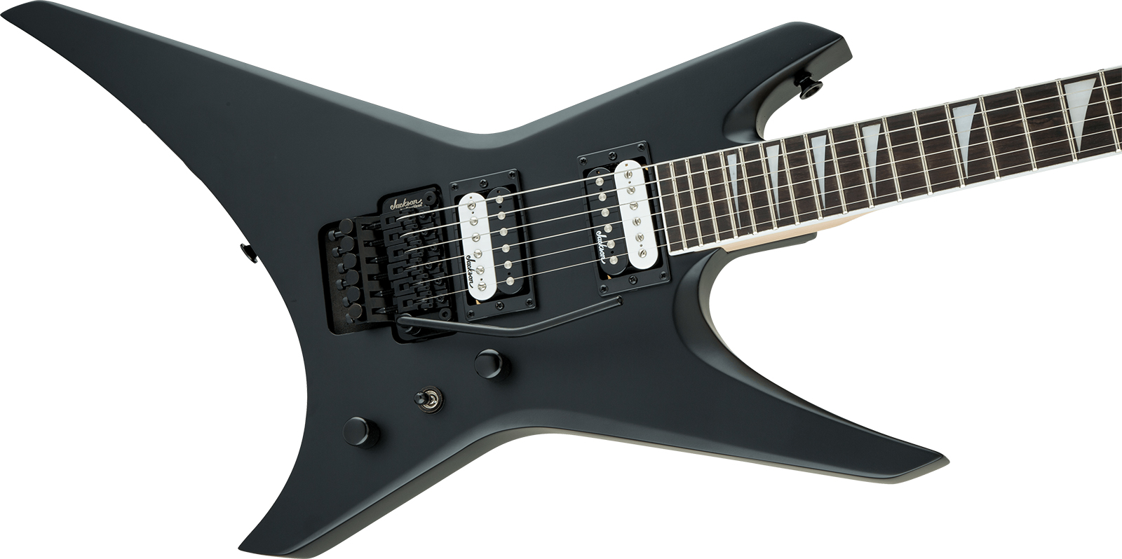 Jackson Warrior Js32 2h Fr Ama - Satin Black - Guitare Électrique MÉtal - Variation 2