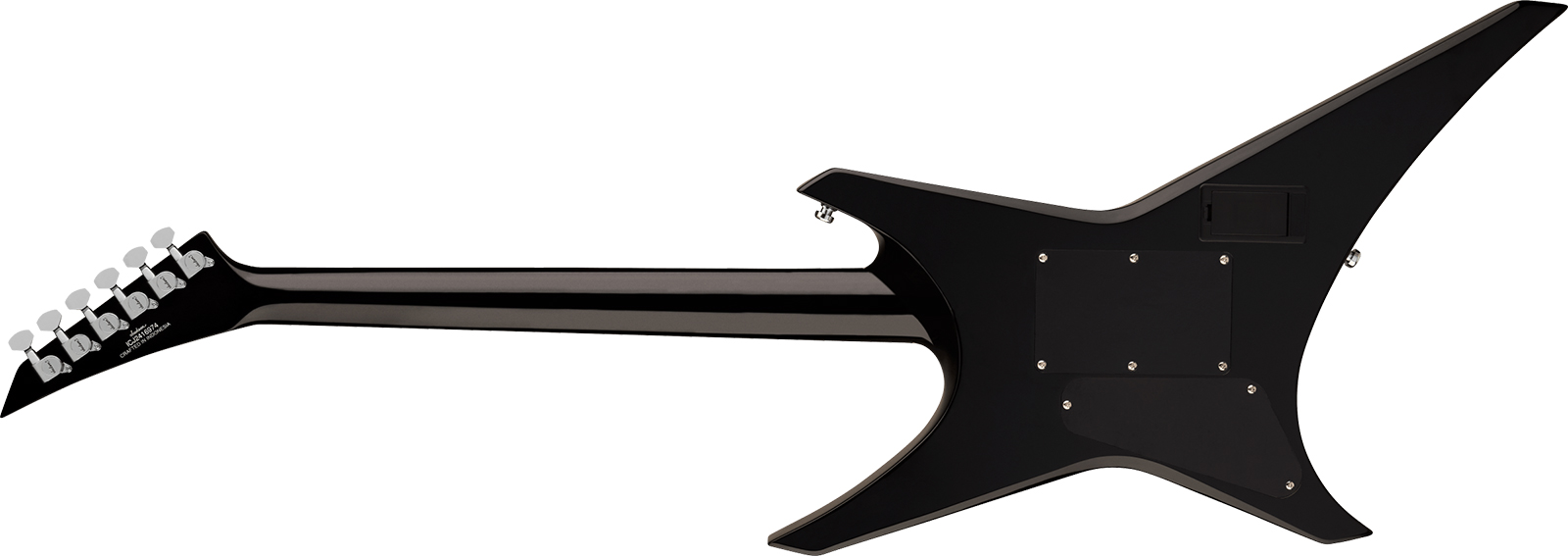 Jackson Warrior Wr1a Pro Plus Pure Metal Ltd 1h Fishman Fluence Modern Fr Eb - Gloss Black - Guitare Électrique MÉtal - Variation 1