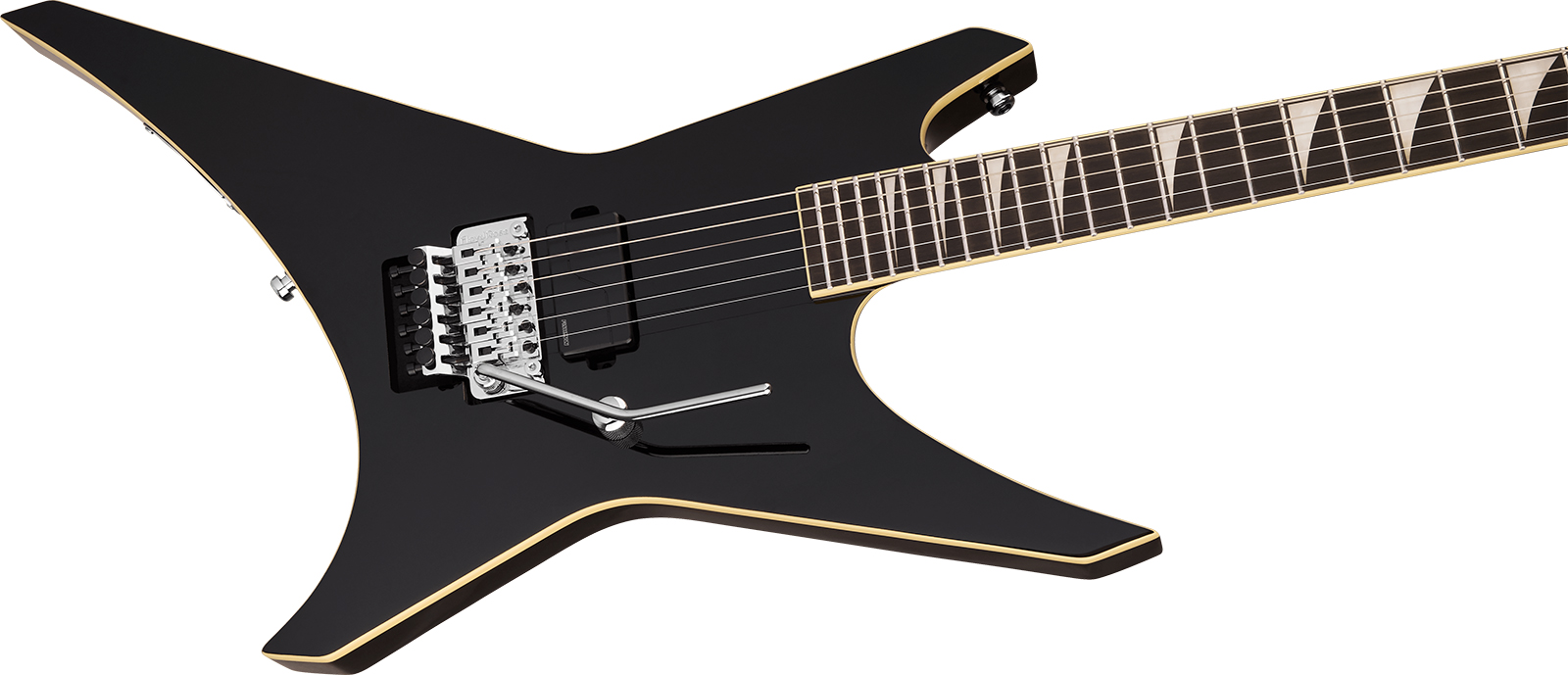 Jackson Warrior Wr1a Pro Plus Pure Metal Ltd 1h Fishman Fluence Modern Fr Eb - Gloss Black - Guitare Électrique MÉtal - Variation 2