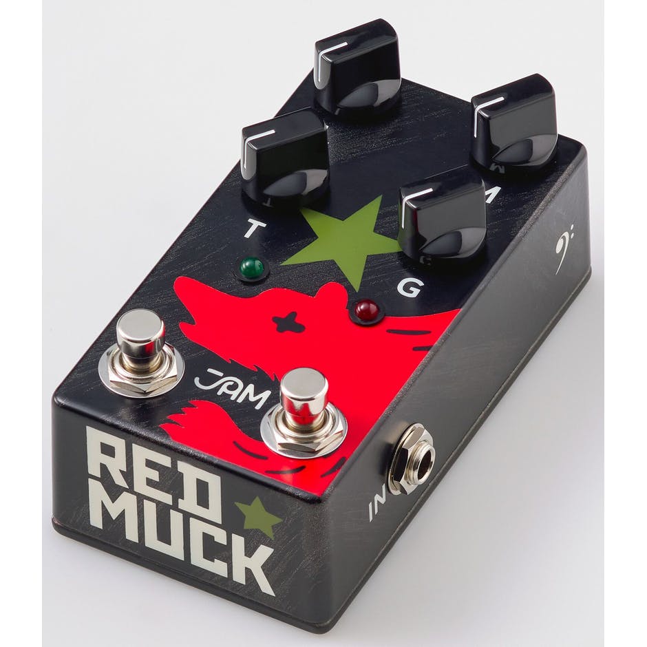 Jam Red Muck Bass Fuzz Distortion Mk2 - PÉdale Overdrive / Distortion / Fuzz - Variation 1