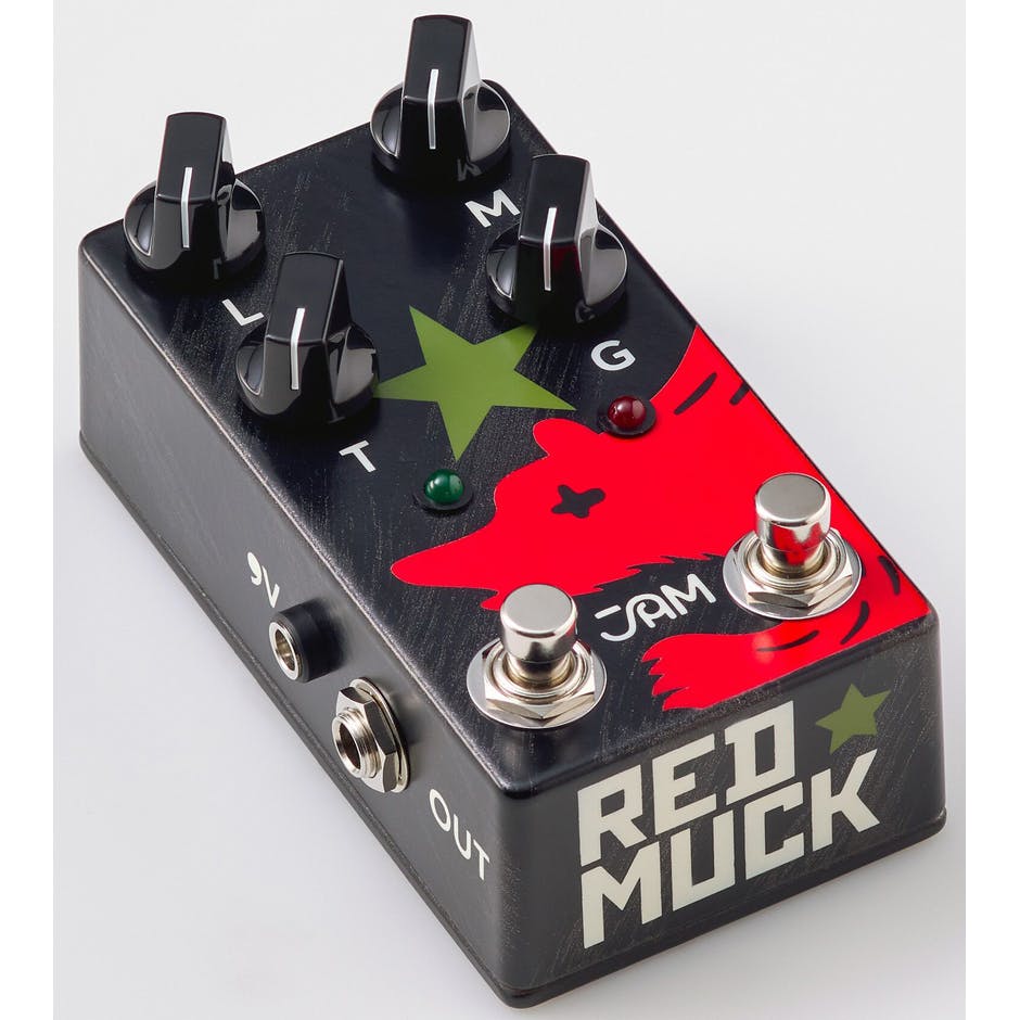 Jam Red Muck Bass Fuzz Distortion Mk2 - PÉdale Overdrive / Distortion / Fuzz - Variation 2