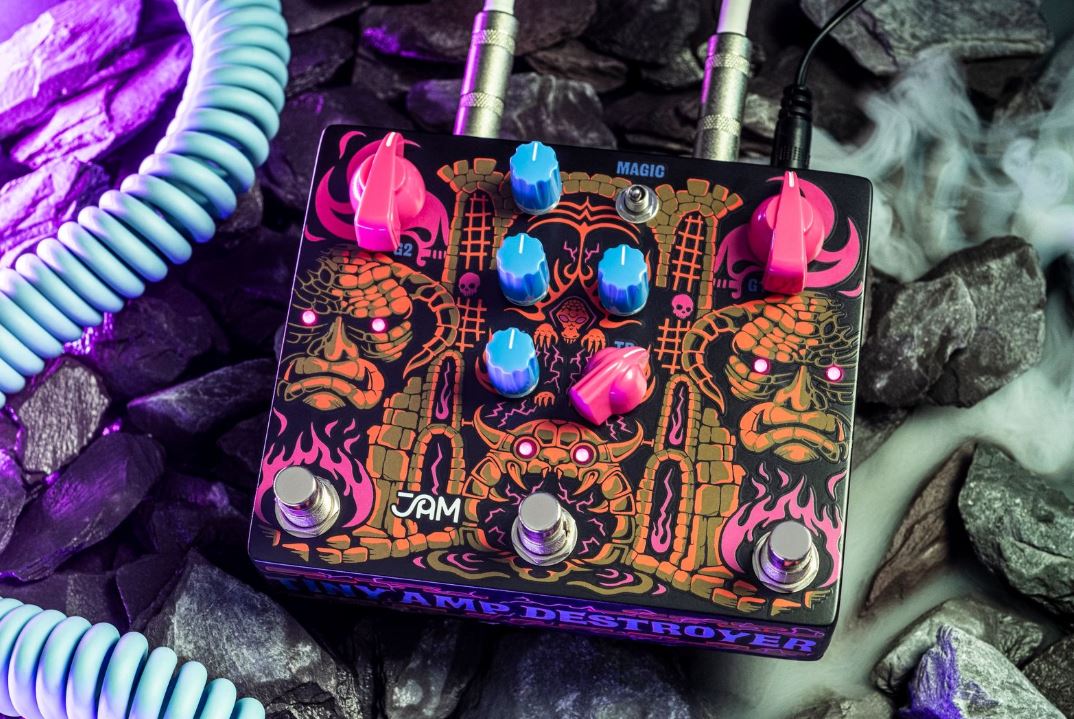 Jam Tiny Amp Destroyer - PÉdale Overdrive / Distortion / Fuzz - Variation 1