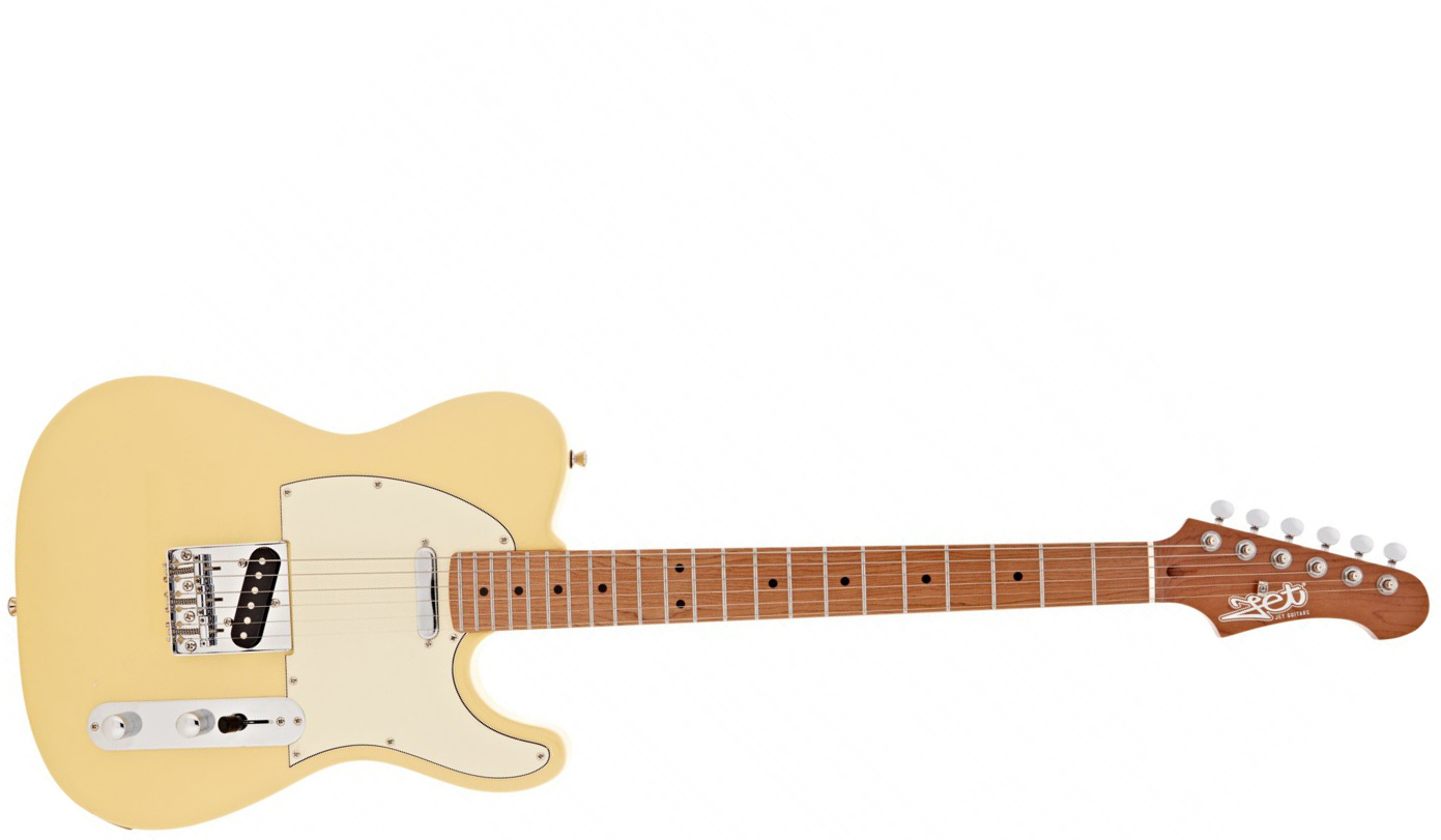 Jet Guitars Jt300 Bts 2s Ht Mn - Blonde - Guitare Électrique Forme Tel - Main picture