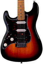 Guitare électrique forme str Jet guitars JS-400 SB LH - sunburst