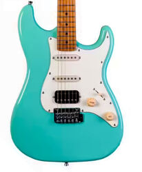 Guitare électrique forme str Jet guitars JS-400 SG - sea foam green