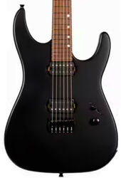 Guitare électrique forme str Jet guitars JS-501 Stygian - Satin black