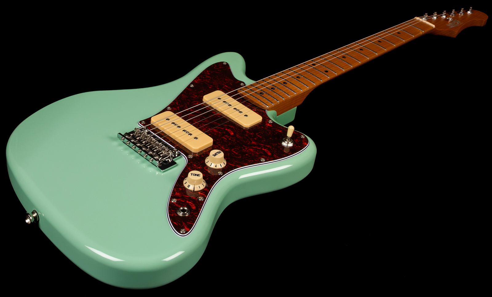 Jet Guitars Jj300 P90 Ow 2s Ht Mn - Sea Green - Guitare Électrique RÉtro Rock - Variation 2