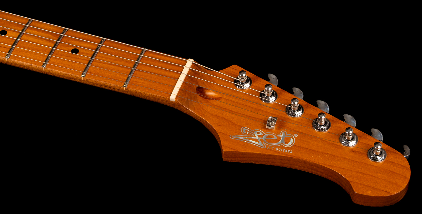 Jet Guitars Jj300 P90 Ow 2s Ht Mn - Sea Green - Guitare Électrique RÉtro Rock - Variation 3