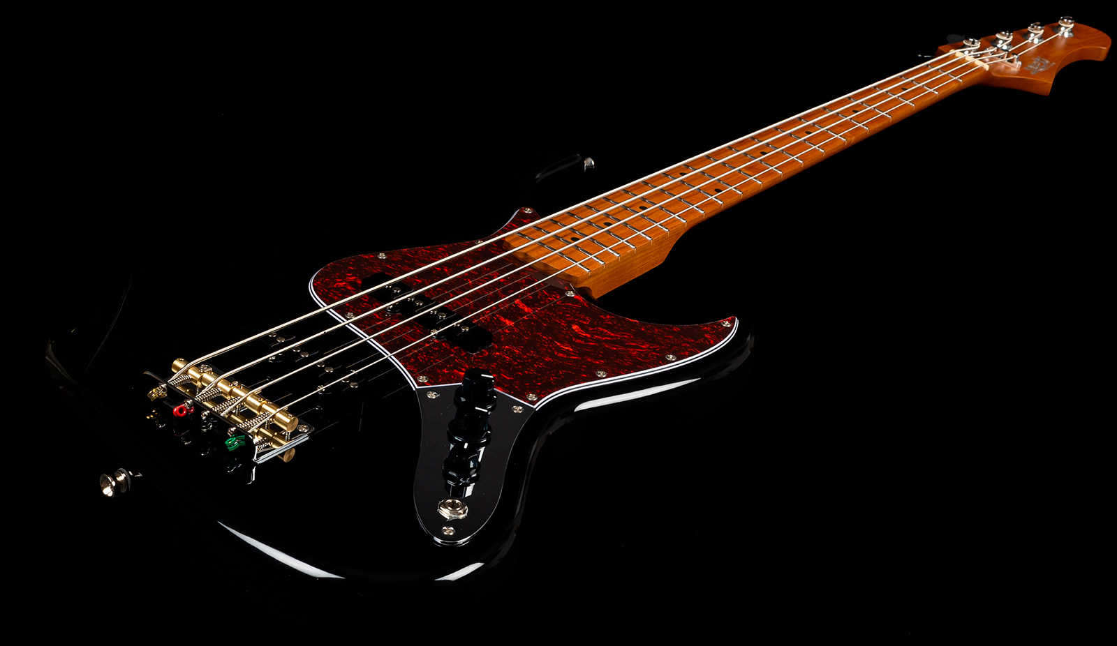 Jet Guitars Jjb300 Bk Mn - Black - Basse Électrique Solid Body - Variation 2