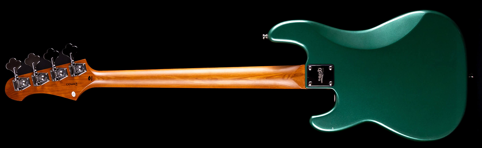 Jet Guitars Jpb300 Sg Rw - Green - Basse Électrique Solid Body - Variation 1