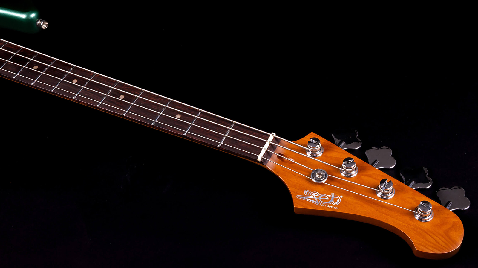 Jet Guitars Jpb300 Sg Rw - Green - Basse Électrique Solid Body - Variation 3