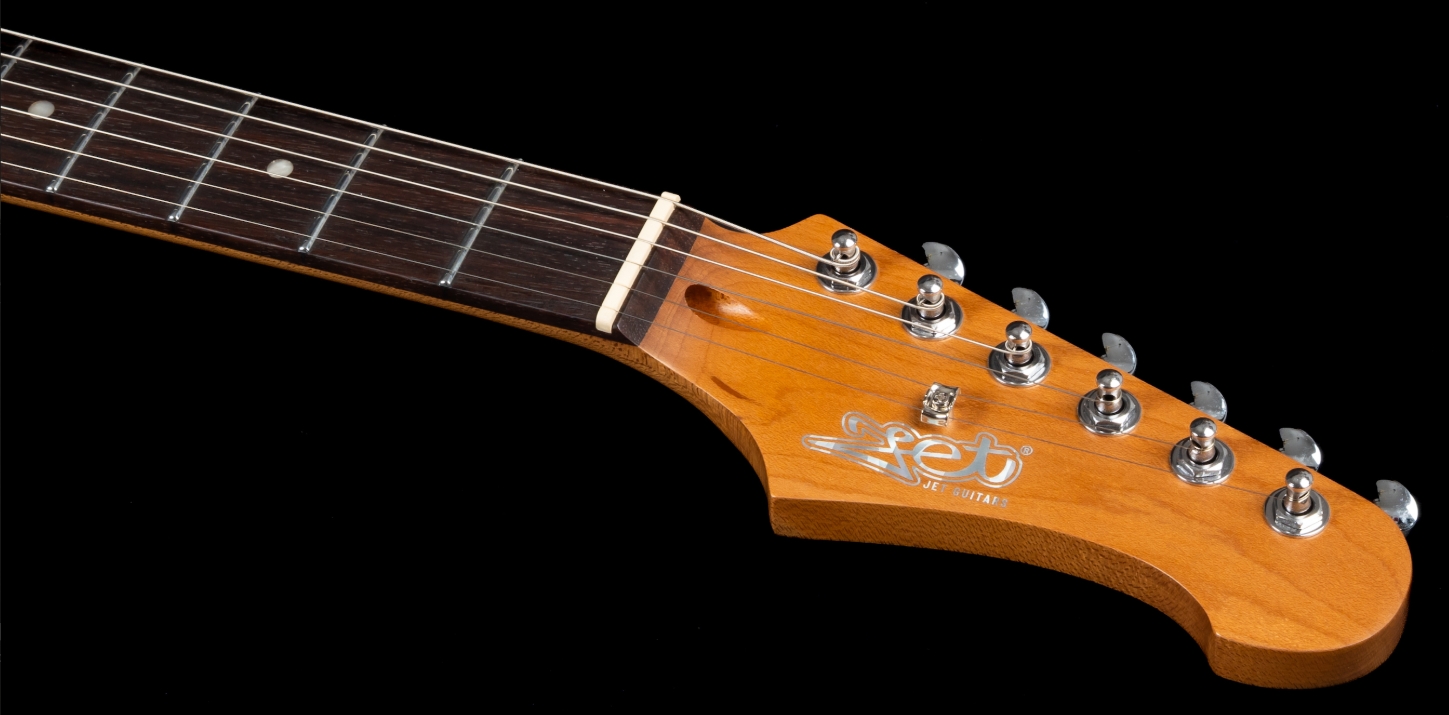 Jet Guitars Js300 Plm R 3s Trem Rw - Plum - Guitare Électrique Forme Str - Variation 5