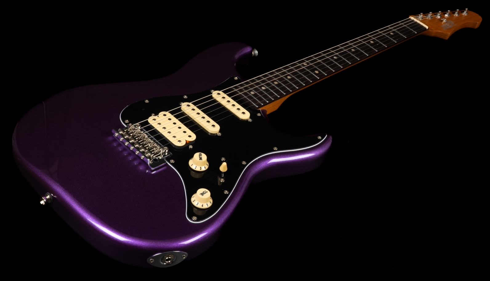 Jet Guitars Js400 Plm R Hss Trem Rw - Plum - Guitare Électrique Forme Str - Variation 2