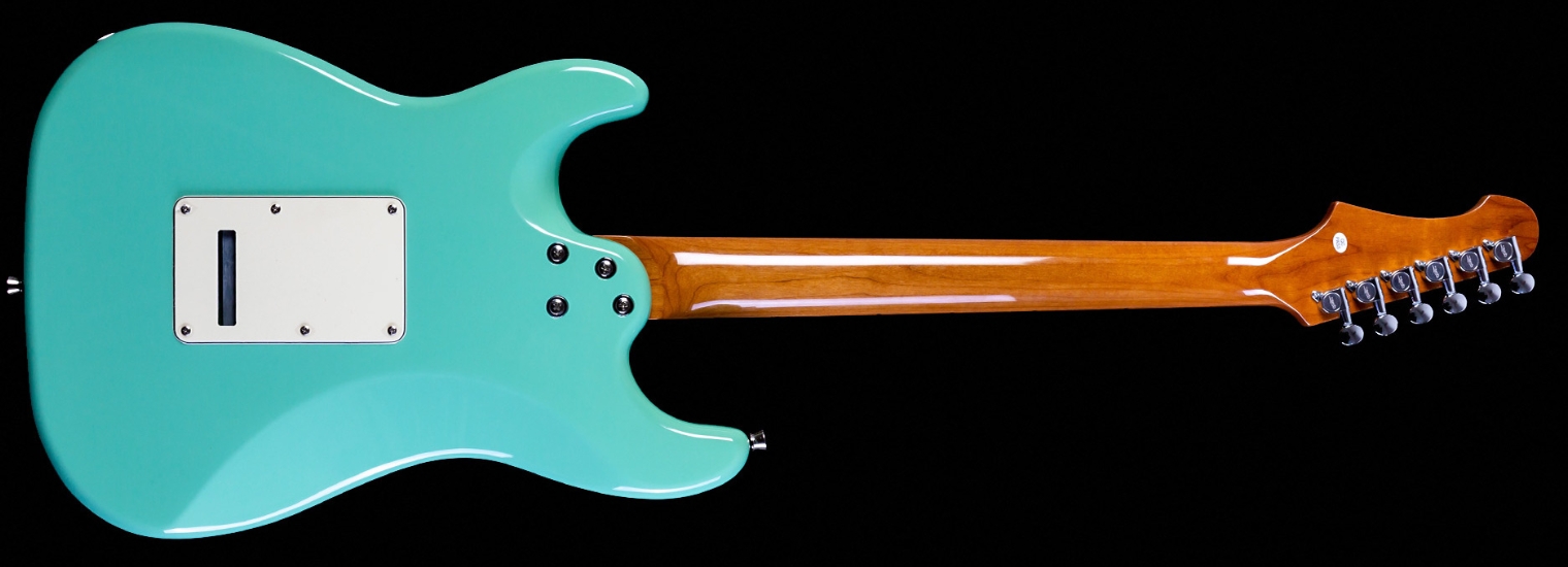 Jet Guitars Js400 Sg Hss Trem Mn - Sea Foam Green - Guitare Électrique Forme Str - Variation 1