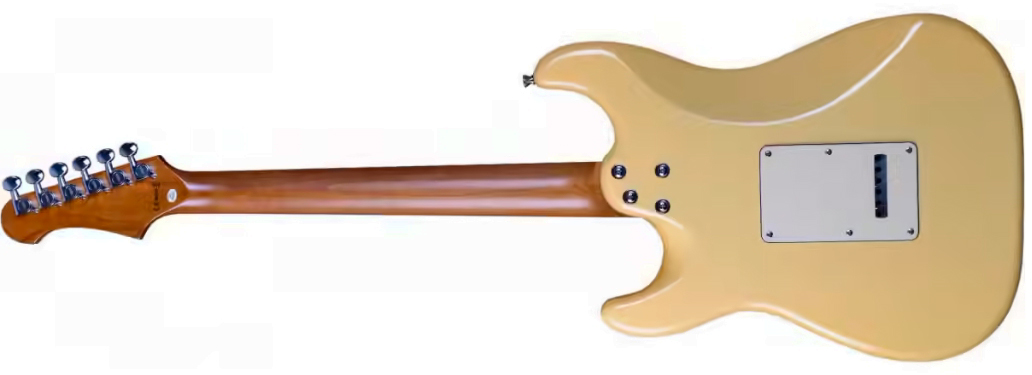 Jet Guitars Js400 Vyw Hss Trem Mn - Vintage Yellow - Guitare Électrique Forme Str - Variation 1