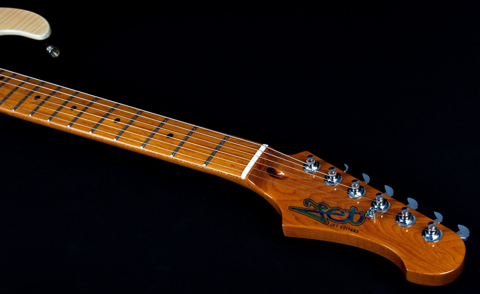 Jet Guitars Js450 Tbs Hss Trem Mn - Guitare Électrique Forme Str - Variation 4