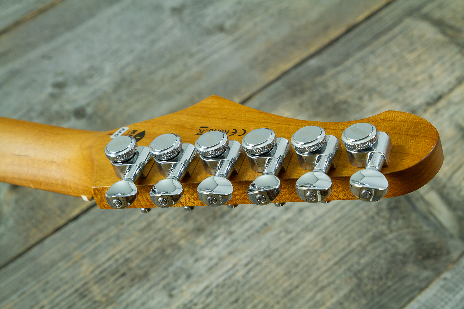 Jet Guitars Js480 Db Ltd Hss Trem Mn - Daytona Blue - Guitare Électrique Forme Str - Variation 10