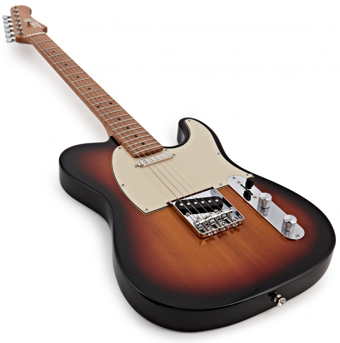 Jet Guitars Jt300 Sb 2s Ht Mn - Sunburst - Guitare Électrique Forme Tel - Variation 2