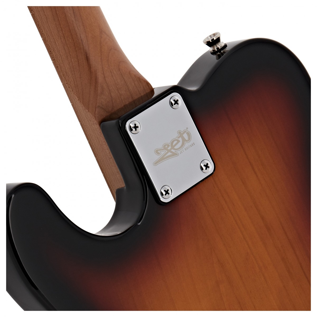Jet Guitars Jt300 Sb 2s Ht Mn - Sunburst - Guitare Électrique Forme Tel - Variation 4