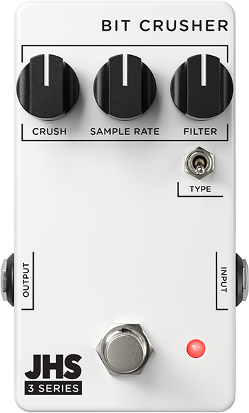 Jhs Bit Crusher 3 Series - PÉdale Chorus / Flanger / Phaser / Tremolo - Main picture