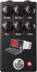 Pédale overdrive / distortion / fuzz Jhs Hard Drive Black